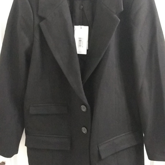 Universal Standard Harlow Classic Wool Coat (NWT) - Picture 4 of 6